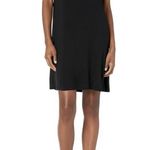 Amazon Daily Ritual Black Swing Tank Casual StretchDress Size Small Petite Photo 0