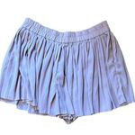 Leith Pleaded Shorts Womens size large Pink Loose Fit Photo 3