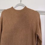 Talbots Mockneck Sweater Dress Women L Petite Toasted Coconut Photo 4