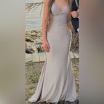 Ellie Wilde Elegant Champagne  Gown Photo 1