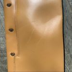 Adrienne Vittadini Vintage Tan Purse With Black Embroidery Photo 8