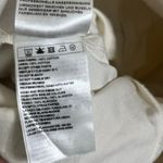 Ba&sh Stone Pants High Rise Cropped Paperbag Ecru Cotton Womens Size S Flawed Photo 6