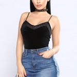 Bozzolo Velvet Bodysuit Photo 0