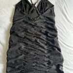 Wild Fable Tight Sparkly Black Dress Photo 1