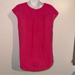 Halogen Pink Faux Wrap Around Top Bright Pink Size Medium Photo 3