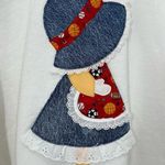 Unique Vintage Vintage 1990s Praire Girl Cute Basketball Sports Fan Grandma Cartoon Crewneck XL Photo 1