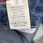 Unbranded Blue Dark Wash Denim Maxi Skirt w/ Front Slit Size Small Photo 5