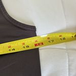 Athleta  Womens Medium M Racerback Tank Top Gray Dark Wash Yoga Activewear Photo 1