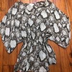 Parker Dolman Snakeprint Shirt Size M Photo 0