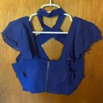 Nasty Gal  ruffle cropped top Photo 1