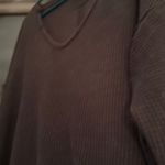 Pink Rose Grey waffle knit top Photo 2