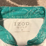 IZOD  golf shirt  like new. Sleeveless. 1/4 zip. Size medium. Photo 3