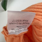 Princess Polly  Sunset Tank Orange Ribbed Crop Top Cropped Knit Sleeveless Summer Photo 7