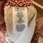 Michael Kors Michael  red printed slit front midi skirt M Photo 9