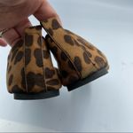Lulus  Brown Animal Print Faux Leather Pointed Toe Slip On Flats Womens 6.5 Photo 7