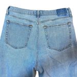 Abercrombie & Fitch Abercrombie 90s Slim Straight Ultra High Rise Light Wash Jeans Plus Size 14 32W Photo 6