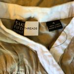 Saks 5th Avenue Saks Linen Dress Sz 4 Never Worn! Photo 2