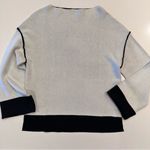 Badgley Mischka  Double Faced Sweater‎ Knit Top Size Large Photo 4