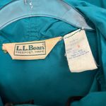 L.L.Bean VTG Anorak Womens Medium Teal Pullover Windbreaker Photo 2