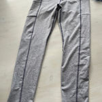 Apana Heathered Gray Athletic Leggings with Pockets Activewear Size L Photo 0
