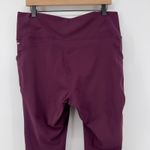 Fabletics Women 1X Oasis PureLuxe High-Waisted 7/8 Legging Burgundy Stretch*READ Photo 3