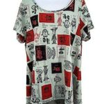 LuLaRoe Simply Comfortable Disney Toy Story Short Sleeve T-Shirt XL Photo 0