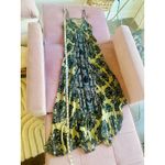 Free People  That Moment Maxi Slip Dress Blue Combo Size XS Photo 8