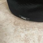 PINK - Victoria's Secret Pink By Victoria Secret Black Drawstring Backpack‎ Bag Outter Mesh Pockets NWT Photo 2