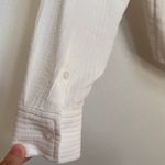 Everlane NEW The City Stripe Shirt in Bone Sz 8 Medium Photo 3