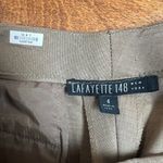 LAFAYETTE 148 Dress Pants Womens 4 Brown Menswear Virgin Wool Stretch Office Photo 8