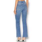 frame denim Frame Le Easy Flare Jeans Blue Drizzle Raw Hem High Rise Denim Womens Size 32 Photo 11