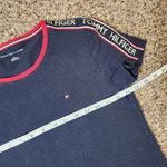 Tommy Hilfiger Women's T-Shirt Dress Small Navy Blue Cotton Round Neck Pullover Photo 4