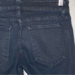 Carmar Black Wax Coat Denim Skinny Jeans Sz 26 Black Photo 8