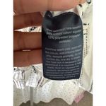 Tommy Hilfiger Women's Dotted Running Boxed Stitching Tie-Front Shirt Petite S Photo 8