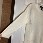 Forever 21 Ivory Knit Scoop Neck Long Sleeve Sweater M Photo 3