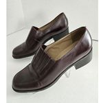 I.N.C. International Concepts Red/brown Leather Loafers Womens 8.5 Brown Photo 3