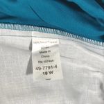 Jessica London Blue Straight Leg Relaxed Pull-on Pants Size 18W NWT Photo 96