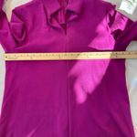 Nina McLemore magenta/purple tunic with 3/4 sleeves size 6 Purple Photo 4