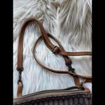 Myra Bag Leather Crossbody Purse Brown Photo 2