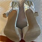 Wild Pair  Silver Women's Slide Sandals Photo 5