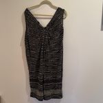 Missoni Zigzag Knit , 2000 sleeveless dress black w classic gold designer pattern Photo 4