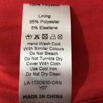 Lavish Lice Lavish Alice Pleated Chiffon Minidress Coral Photo 9