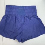 Free People Size L FP Movement The Way Home Shorts High Waist Lined Purple Logo Photo 5