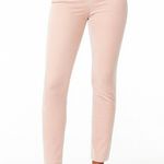 Aritzia Babaton Velvet High Waist Pink Skinny Pants Womens Size 2 Photo 0