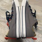 Converse All Star Camo Gray Orange Sneakers size 4 Photo 8