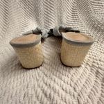 Lulus  Jenissa  Blue Suede Knotted Block Sandals 9 women Photo 3