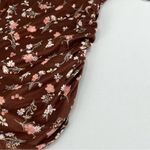 NWT Jolie & Joy by fctc Brown floral print top long sleeve size L Size L Photo 14