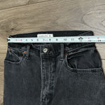 Abercrombie & Fitch 70's Flare Ultra High Rise Black Stretch Jeans Size 26 Photo 5