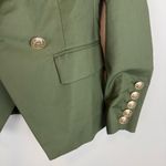 Boston Proper  Modern Double Breasted Blazer Military‎ Green Size 2 Photo 4
