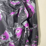 Banana Republic  dress 4p Floral feather Sleeveless Dress Black and Purple Photo 1